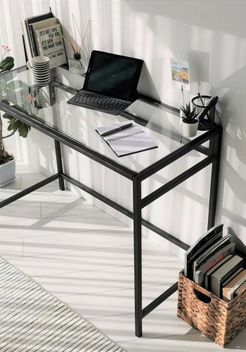 NORDVÄRK Netvrksstudiebord, sort