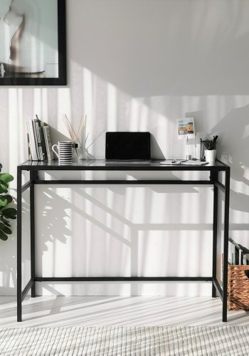 NORDVÄRK Netvrksstudiebord, sort