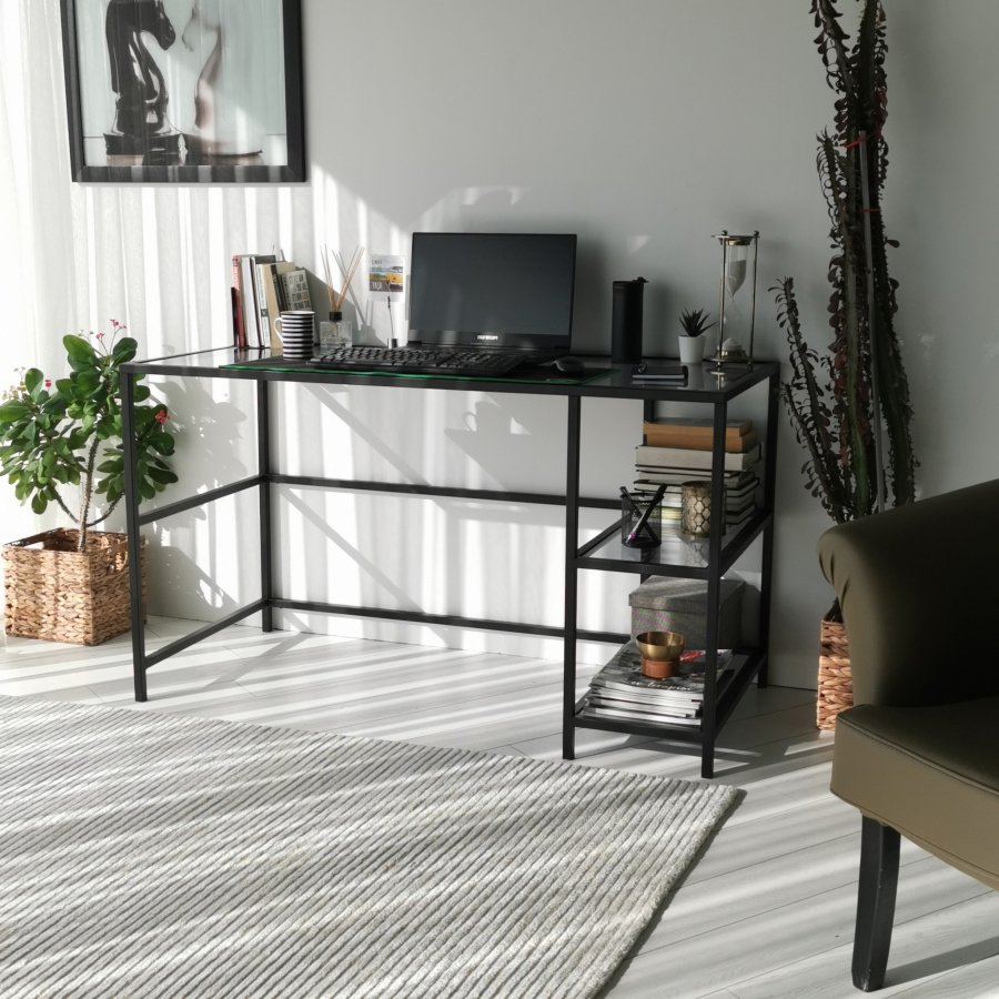 NORDVÄRK Master Study skrivebord, sortRg