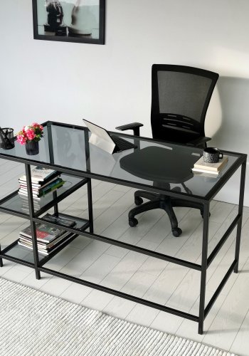 NORDVÄRK Master Study skrivebord, sortRg