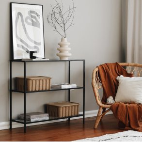 NORDVÄRK D100 Kommode, Sort