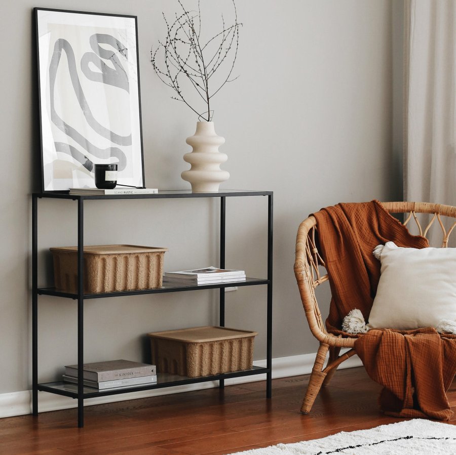 NORDVÄRK D100 Kommode, Sort