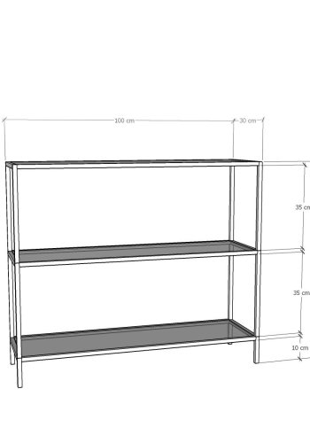 NORDVÄRK D101 Dresser, Gold