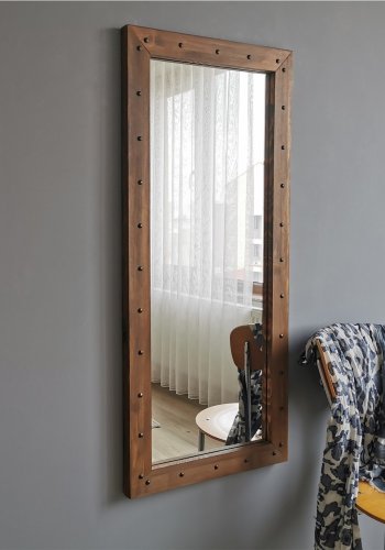 NORDVÄRK Z50110 Mirror, Walnut