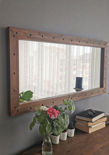 NORDVÄRK Z11050 Mirror, Walnut