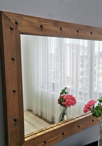 NORDVÄRK Z11050 Mirror, Walnut