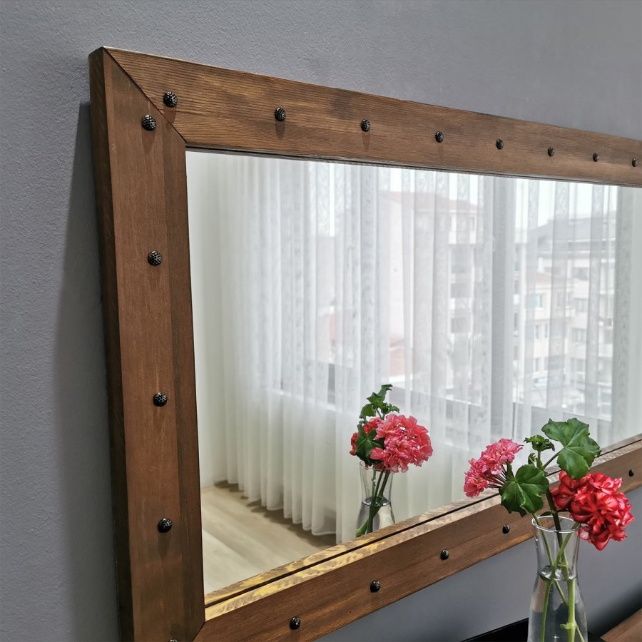 NORDVÄRK Z11050 Mirror, Walnut