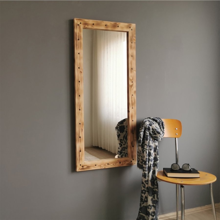 NORDVÄRK Z50110 Mirror, Walnut