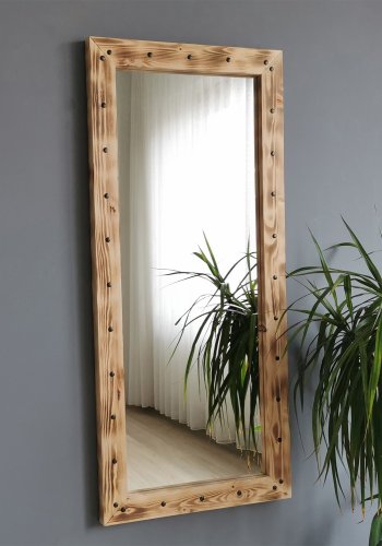 NORDVÄRK Z50110 Mirror, Walnut