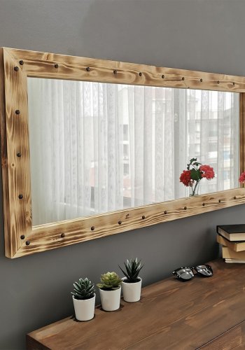 NORDVÄRK Z11050 Mirror, Walnut