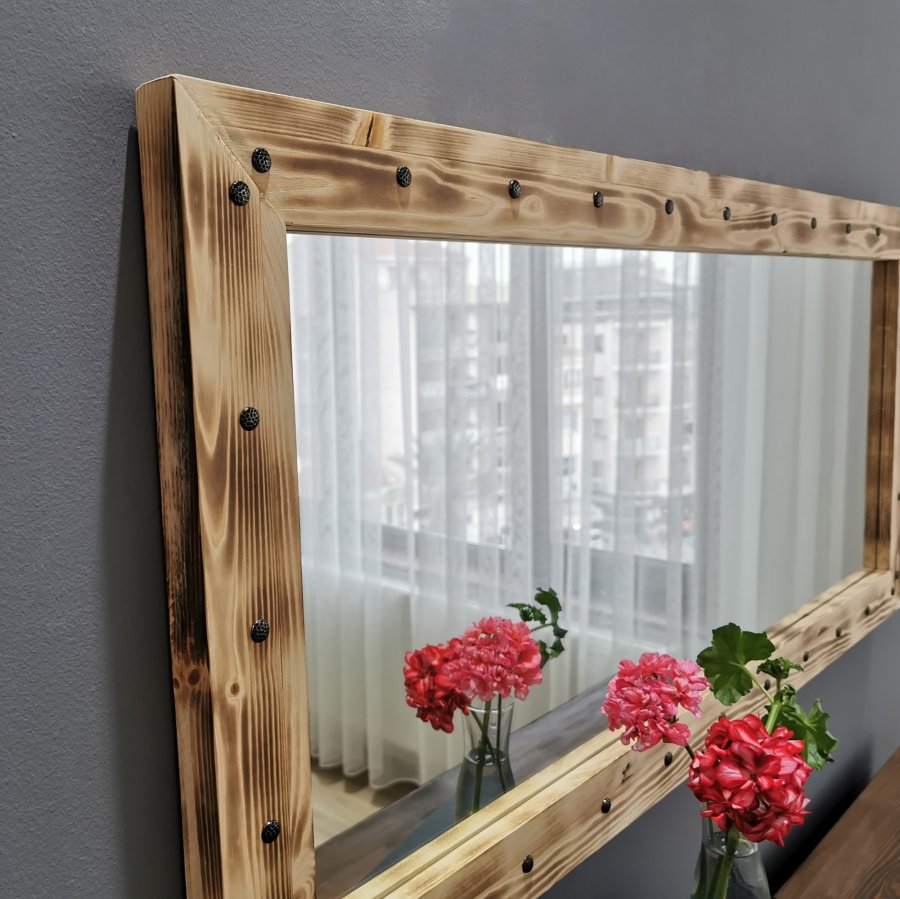 NORDVÄRK Z11050 Mirror, Walnut