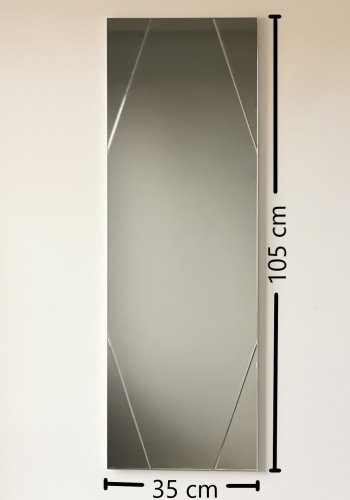 NORDVÄRK A320 spejl, slv