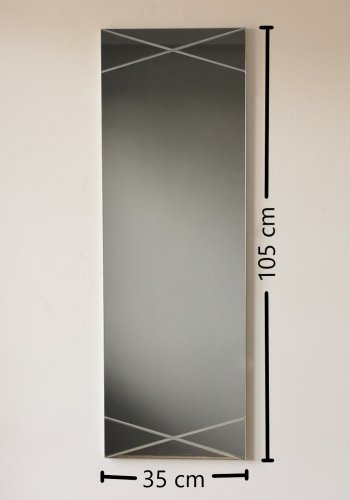 NORDVÄRK A321 spejl, slv