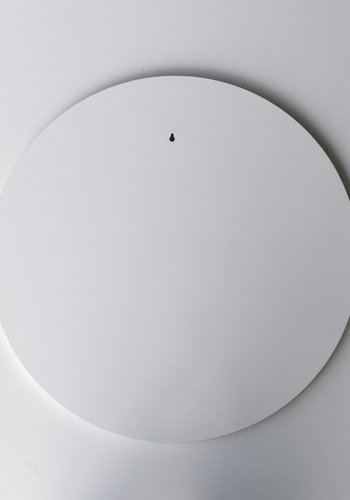 NORDVÄRK Dekorativt spejl, hvid