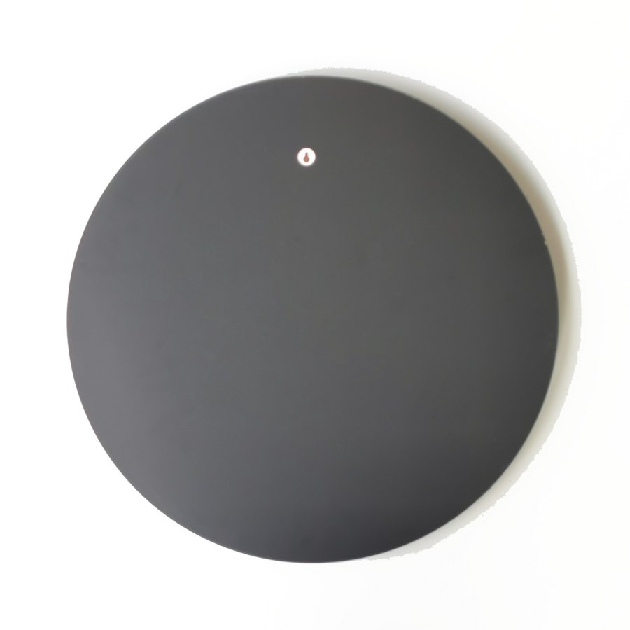 NORDVÄRK Dekorativt spejl, sort