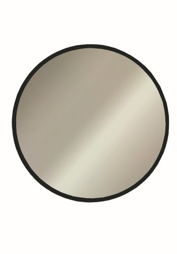 NORDVÄRK Dekorativt spejl, sort