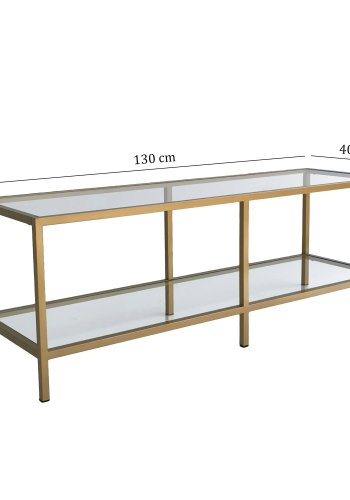 NORDVÄRK Basic TV stativ, guld