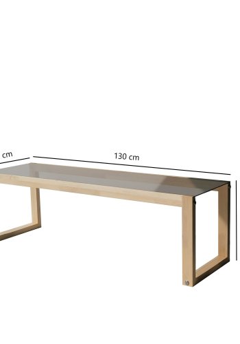 NORDVÄRK Via TV Stand, Natural