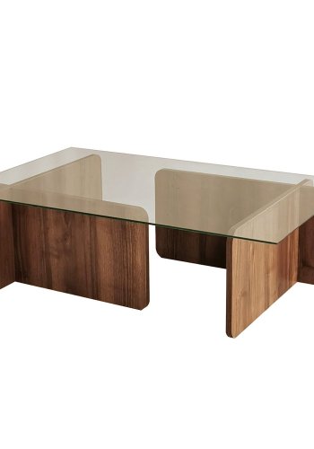 NORDVÄRK Escape sofabord, valnd