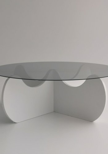 NORDVÄRK Himalaya sofabord, hvid