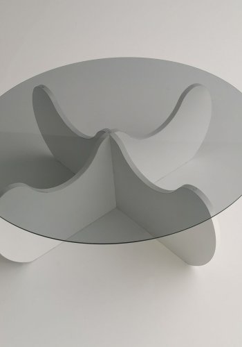 NORDVÄRK Himalaya sofabord, hvid