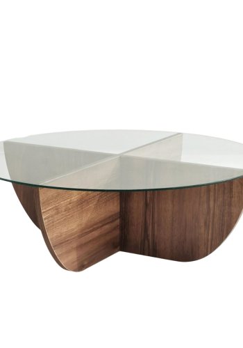 NORDVÄRK Lily sofabord, valnd