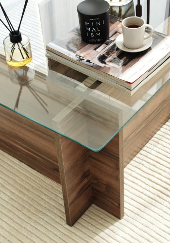 NORDVÄRK Escape sofabord, valnd