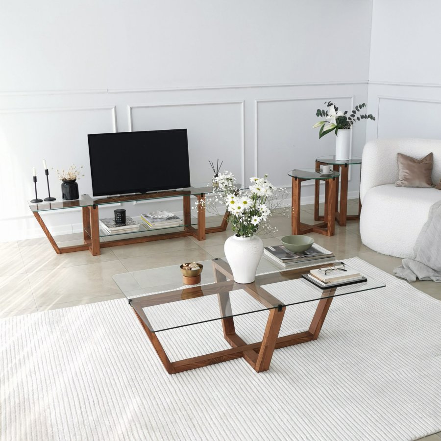 NORDVÄRK Amalfi sofabord, valnd