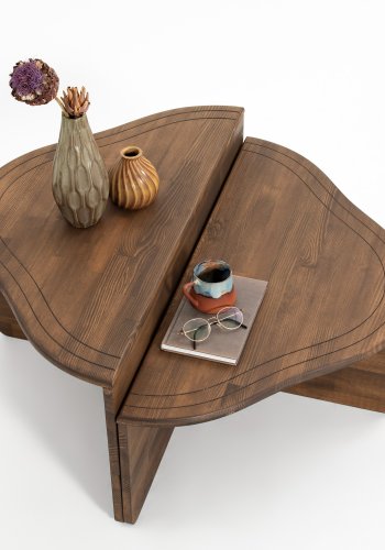 NORDVÄRK Altopiano sofabord, valnd