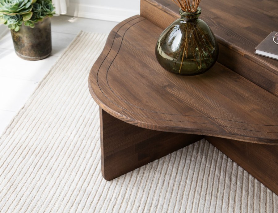 NORDVÄRK Altopiano sofabord, valnd