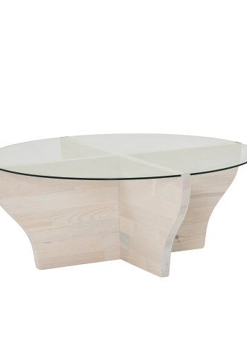 NORDVÄRK Amphora sofabord, hvid