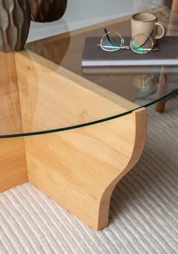 NORDVÄRK Amphora sofabord, teaktr