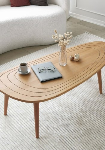 NORDVÄRK Sdt sofabord, teaktr