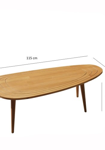 NORDVÄRK Sdt sofabord, teaktr