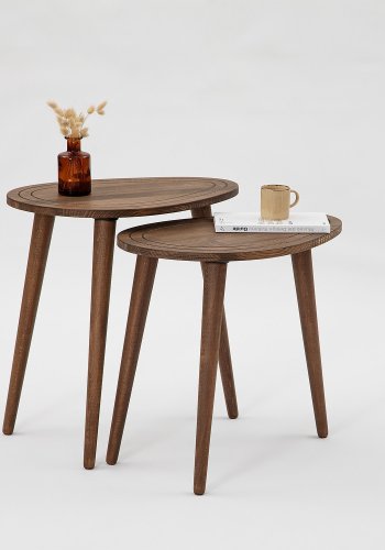 NORDVÄRK Sdt redebord (2 stykker), valnd