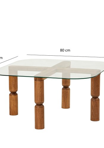 NORDVÄRK Kei sofabord, valnd