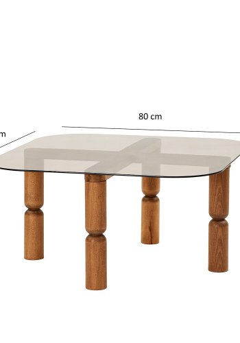 NORDVÄRK Kei sofabord, valndBronze