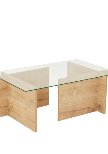 NORDVÄRK Escape sofabord, safir eg