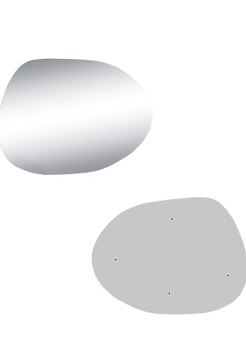 NORDVÄRK Gusto spejl, guld