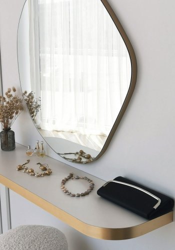 NORDVÄRK Asso spejl, guld