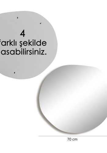 NORDVÄRK Asso spejl, guld