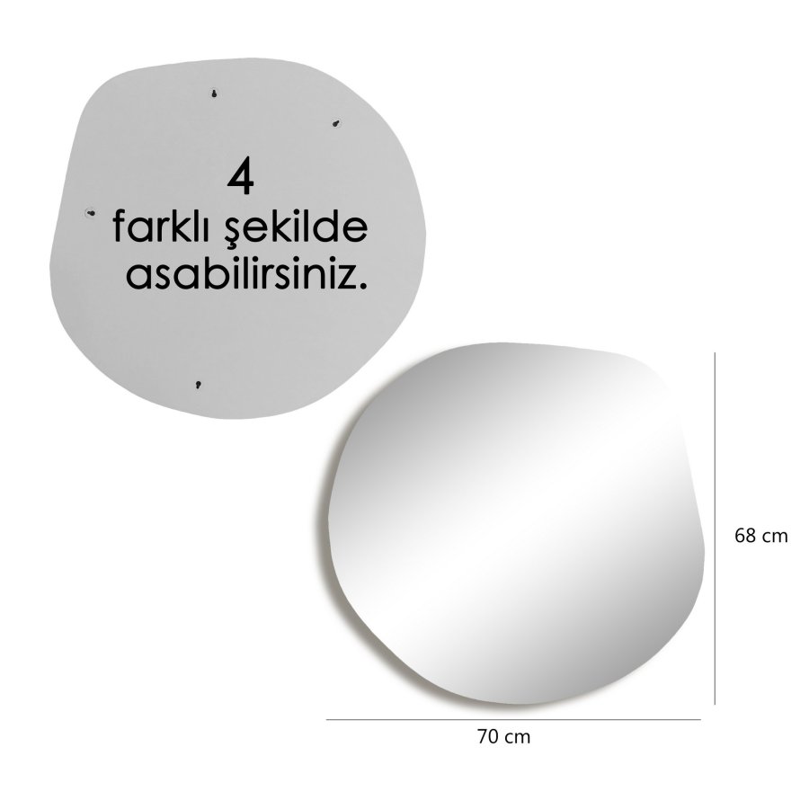 NORDVÄRK Asso spejl, guld