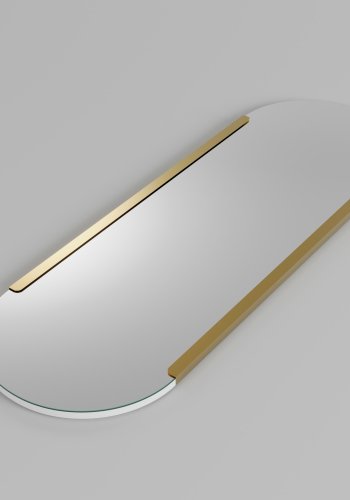 NORDVÄRK Caprice spejl, guld