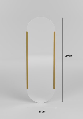 NORDVÄRK Caprice spejl, guld