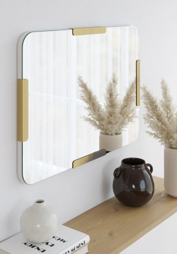 NORDVÄRK Pera spejl, guld