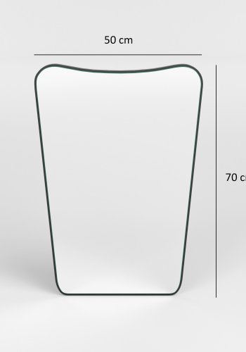 NORDVÄRK Bella spejl, sort