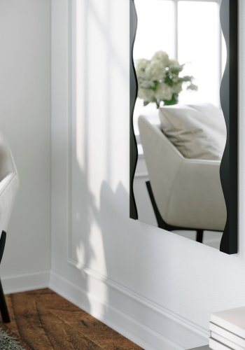 NORDVÄRK Melodia spejl, sort