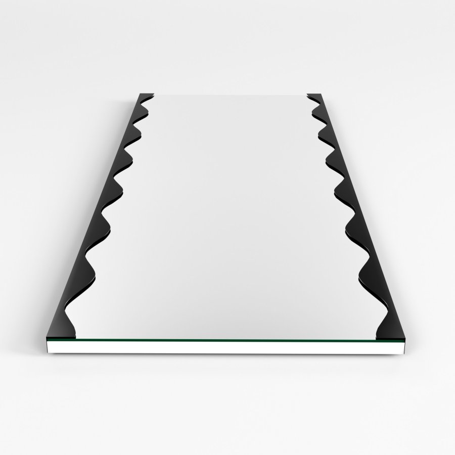 NORDVÄRK Melodia spejl, sort