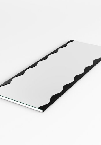 NORDVÄRK Melodia spejl, sort