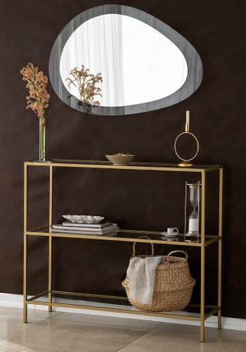 NORDVÄRK Aqua spejl, gennemsigtig